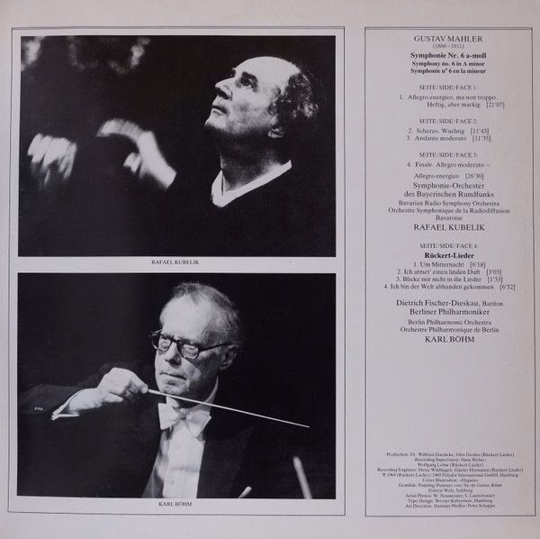 Deutsche Grammophon 413 528-1 G X2 - Gustav Mahler, Symphonie-Or - Image 4