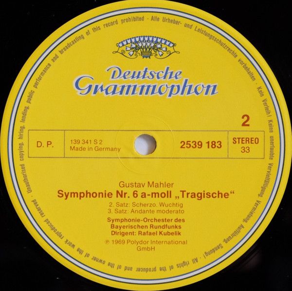 Deutsche Grammophon 413 528-1 G X2 - Gustav Mahler, Symphonie-Or - Image 6