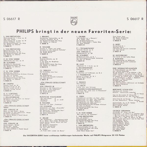 Philips S 06617 R - Isaac Stern - Violin-Miniaturen - Image 2