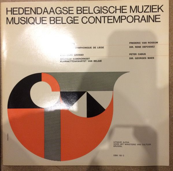 Alpha (34) DBM 130 C - Frederik Van Rossum, Peter Cabus - Sinfon