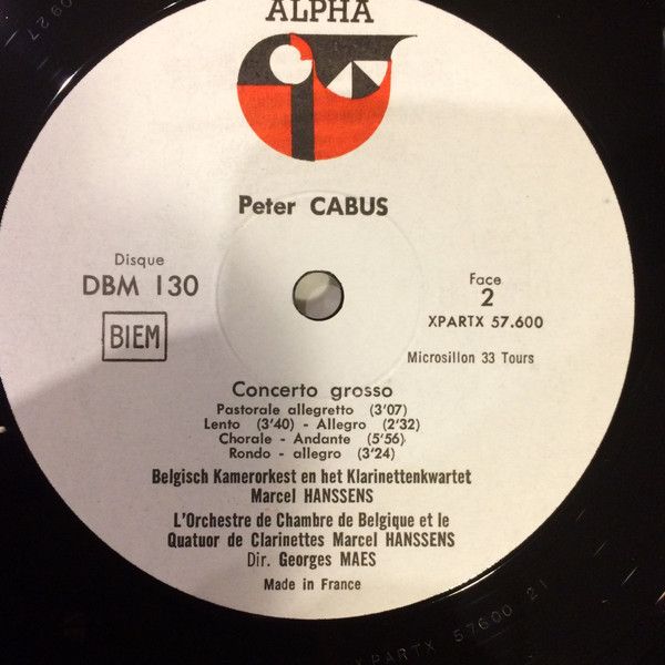 Alpha (34) DBM 130 C - Frederik Van Rossum, Peter Cabus - Sinfon - Image 5