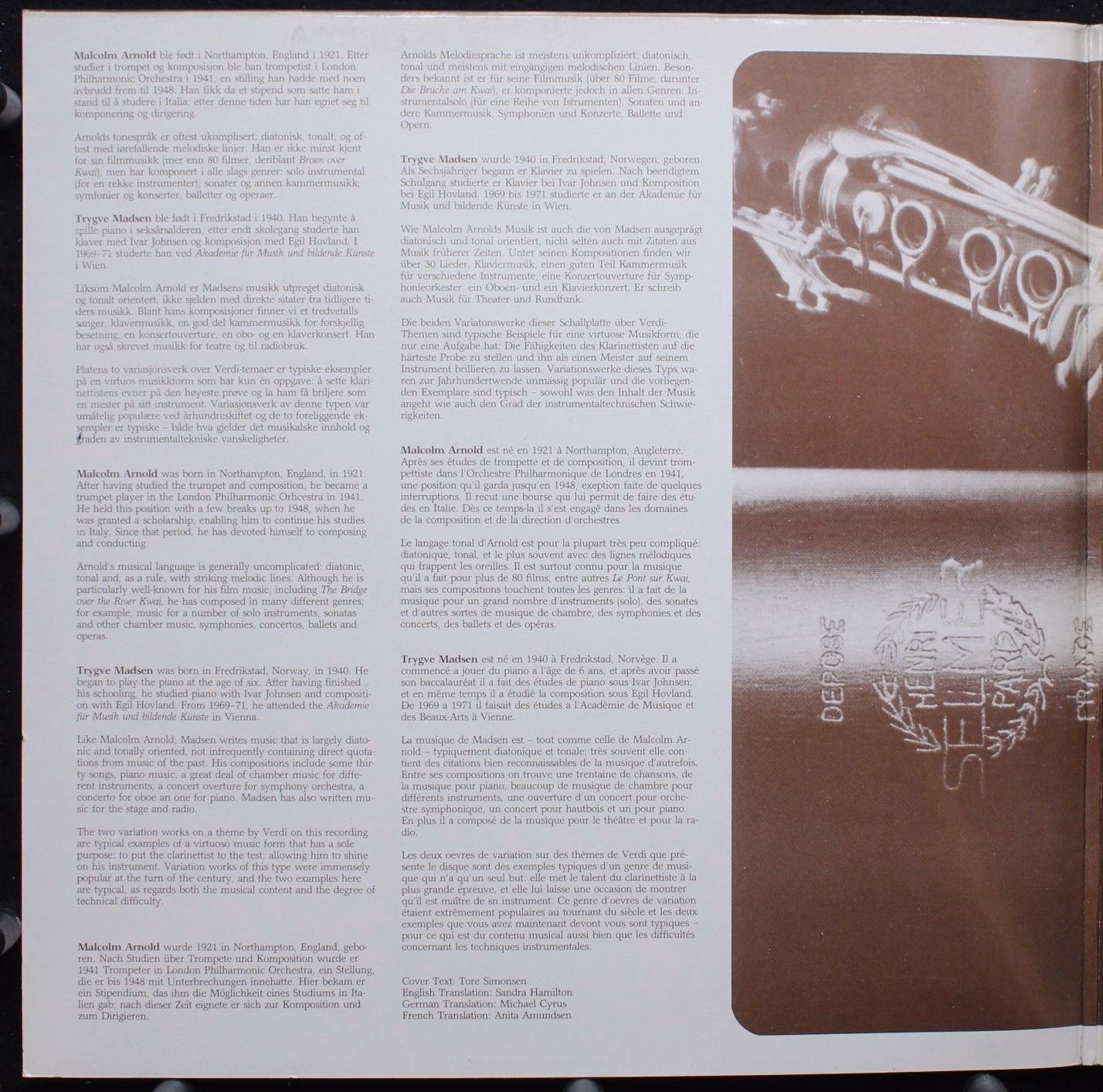 Simax PS 1016 - Guy Dangain, Jens Harald Bratlie, Trygve Madsen, - Image 2