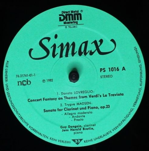 Simax PS 1016 - Guy Dangain, Jens Harald Bratlie, Trygve Madsen, - Image 5