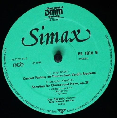 Simax PS 1016 - Guy Dangain, Jens Harald Bratlie, Trygve Madsen, - Image 6