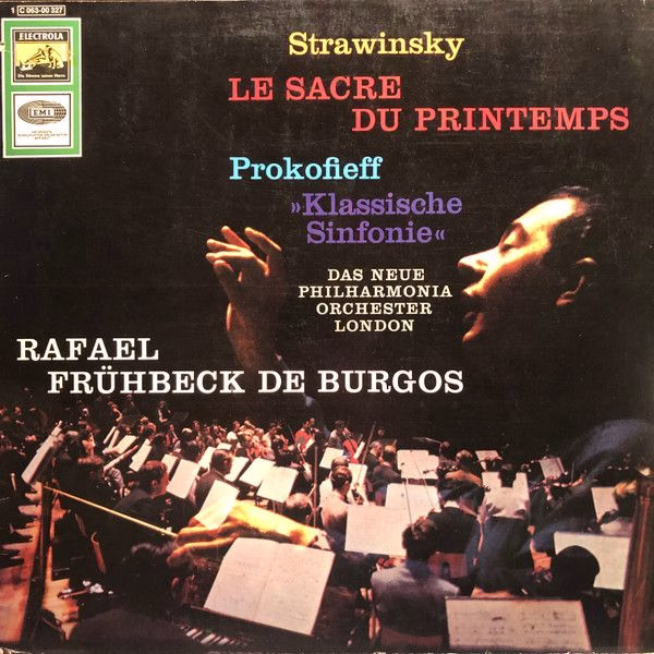 Electrola 1C 063-00 327 - Rafael Frühbeck De Burgos, New Philhar
