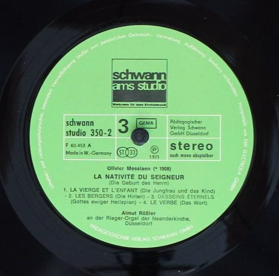 Schwann AMS Studio ams-studio 350/1-7 - Olivier Messiaen, Almut - Image 7