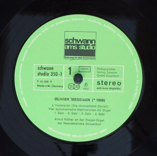 Schwann AMS Studio ams-studio 350/1-7 - Olivier Messiaen, Almut - Image 5