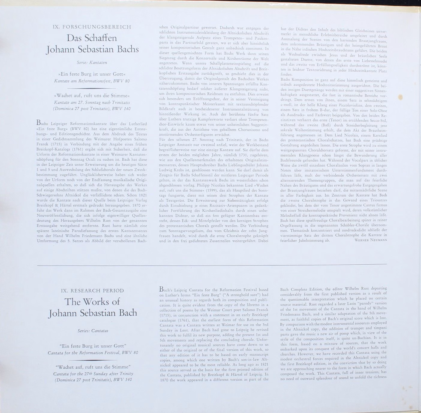 Archiv Produktion 198 407 - Johann Sebastian Bach, Agnes Giebel, - Image 3