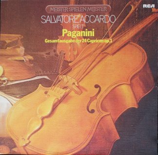 RCA VL 32501 - Niccolò Paganini, Salvatore Accardo - Gesamtausga