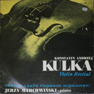 Polskie Nagrania Muza SXL 1012 - Konstanty Andrzej Kulka, Giusep