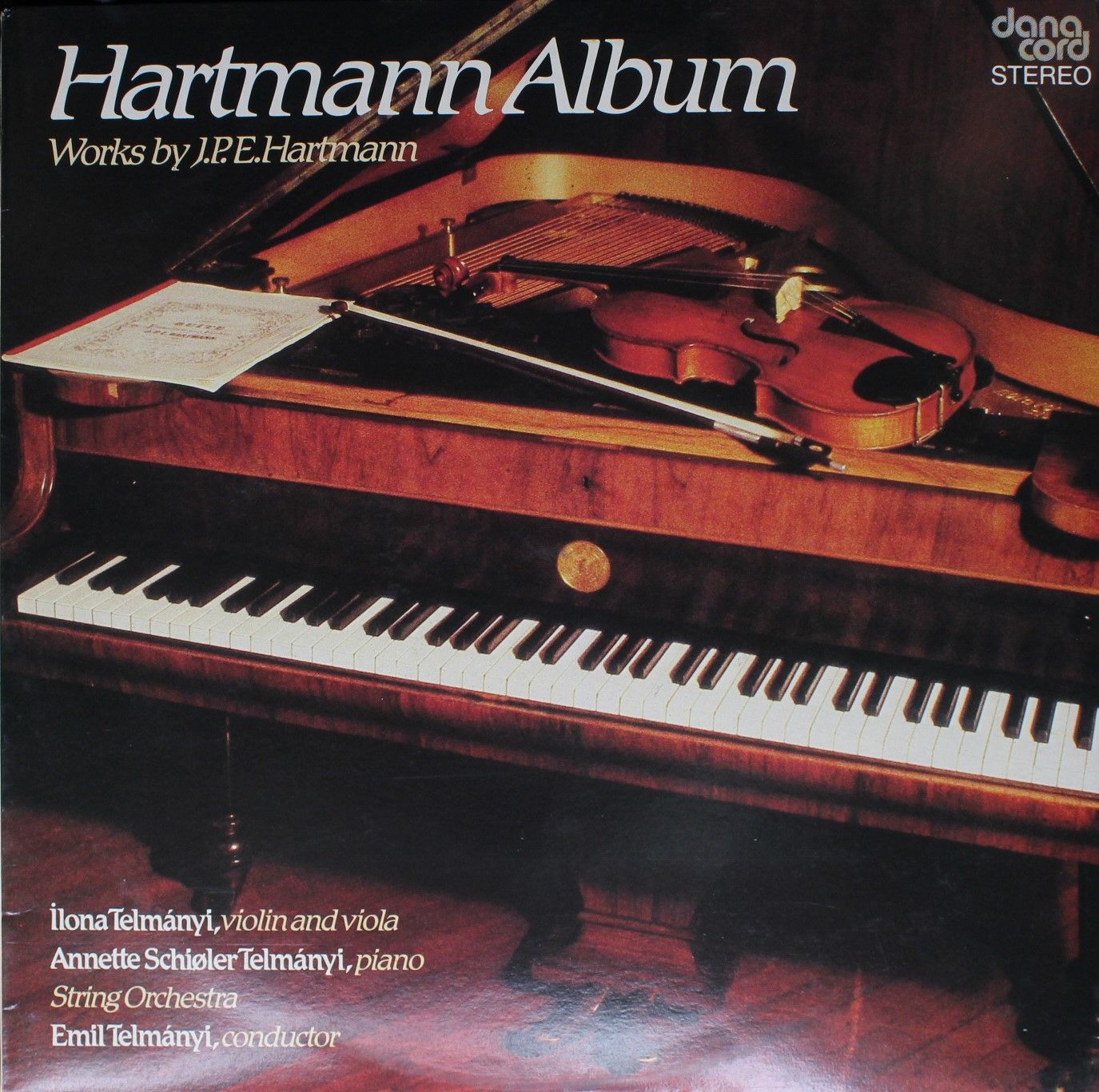 danacord DACO 209 - Johan Peter Emilius Hartmann - Hartmann Albu