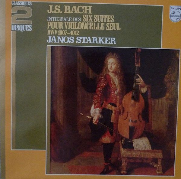 Philips 6768 224 - Johann Sebastian Bach, Janos Starker - Intégr