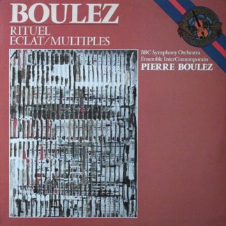 CBS Masterworks 74 109 - Pierre Boulez, BBC Symphony Orchestra,