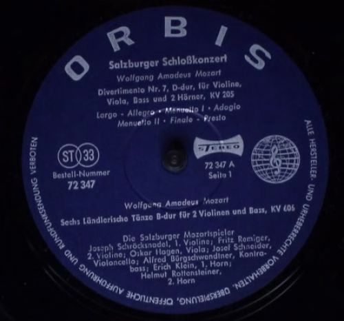 Orbis 72 346 - Wolfgang Amadeus Mozart, Die Salzburger Mozartspi - Image 3