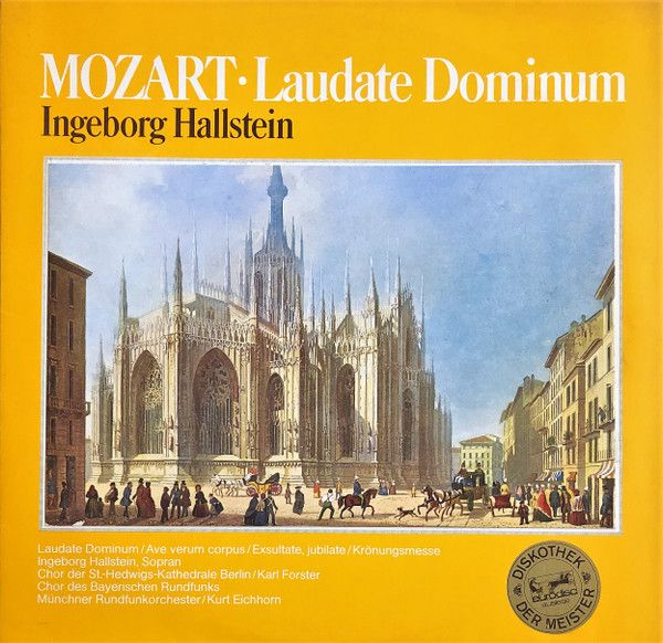 Eurodisc Auslese 64 045 - Wolfgang Amadeus Mozart, Ingeborg Hall
