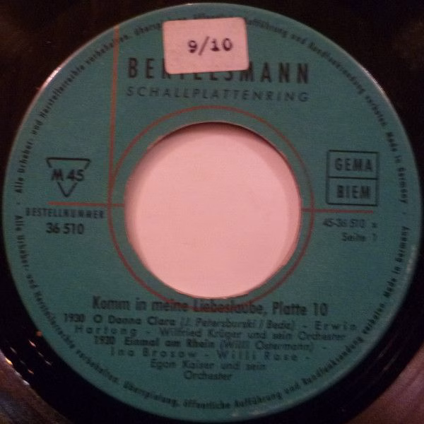 Bertelsmann Schallplattenring 36 510 - Various - Die Schönsten S - Image 4