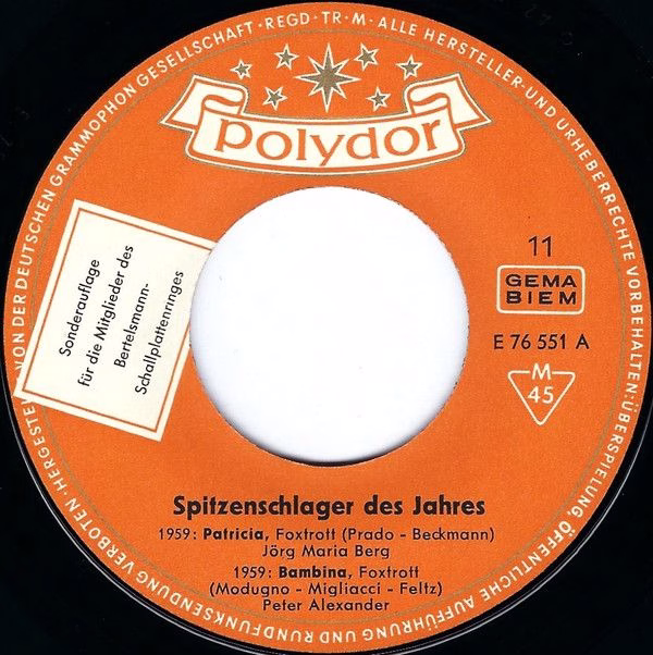 Polydor E 76 551 - Various - Die Schönsten Schlager Der Letzten - Image 3