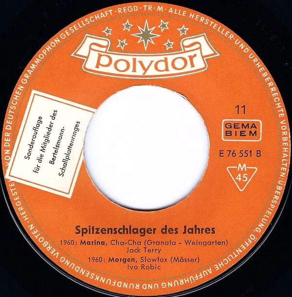 Polydor E 76 551 - Various - Die Schönsten Schlager Der Letzten - Image 4