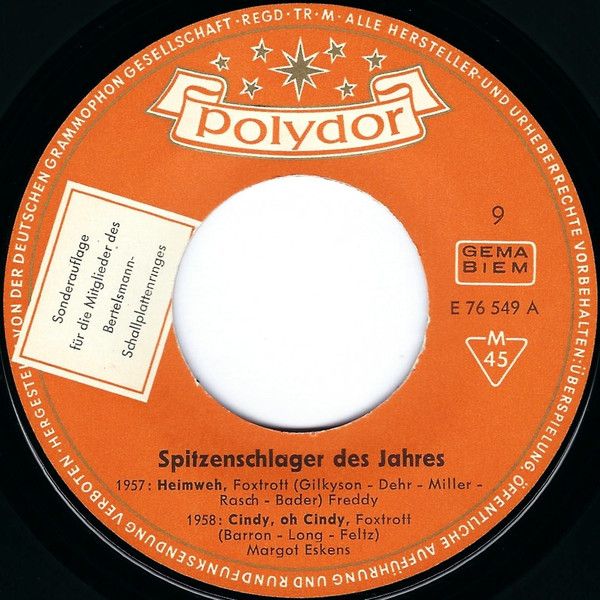 Polydor E 76 549 - Various - Die Schönsten Schlager Der Letzten - Image 3