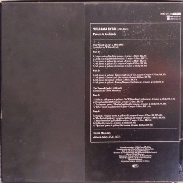 harmonia mundi France HMC 1241.42 - William Byrd, Davitt Moroney - Image 2