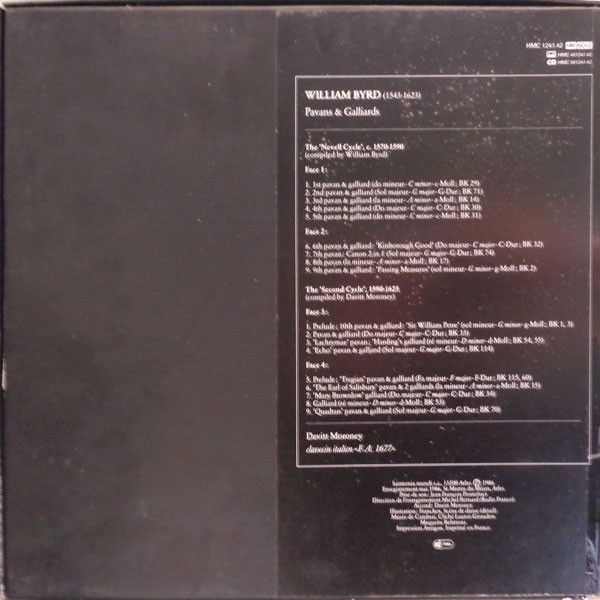 harmonia mundi France HMC 1241.42 - William Byrd, Davitt Moroney - Image 2