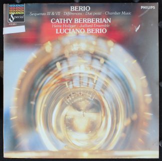Philips 412 029-1 - Luciano Berio, Cathy Berberian, Heinz Hollig