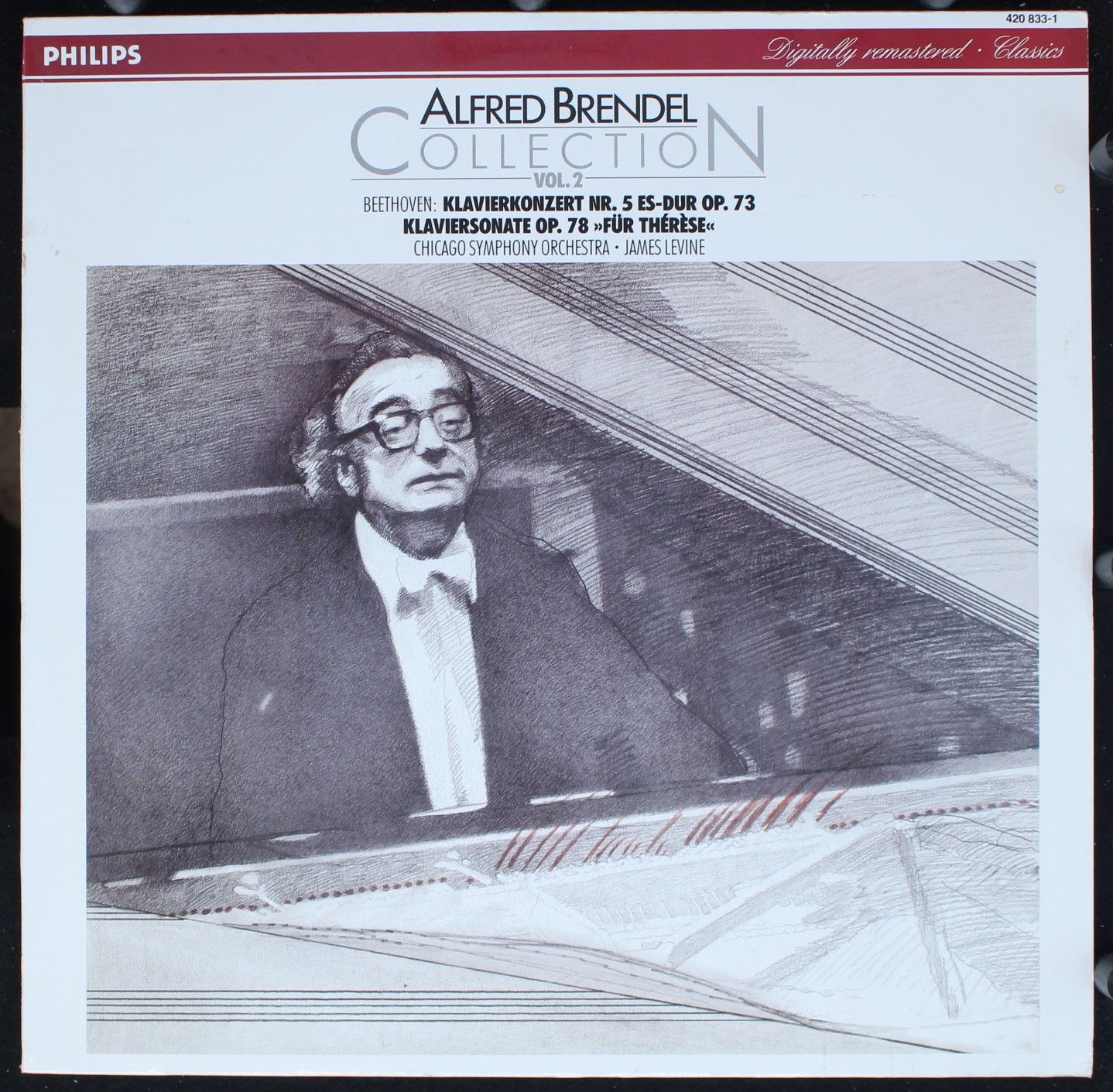 Philips Classics 420 833-1 - Alfred Brendel, Ludwig van Beethove