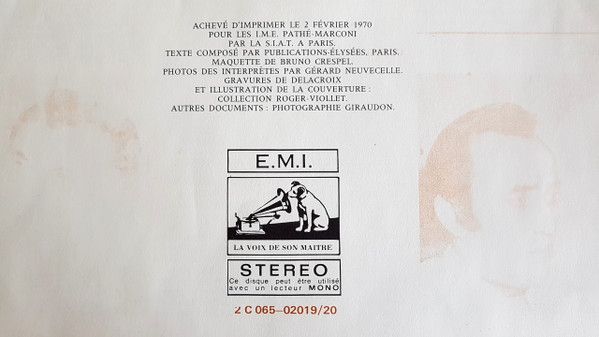 La Voix De Son Maître 2C 065-02.019/20 - Hector Berlioz, Janet B - Image 6