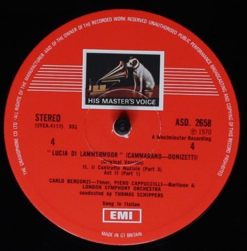 His Master's Voice SLS 797/3 - Gaetano Donizetti, Beverly Sills, - Image 5