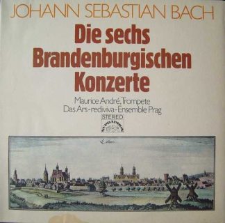 Supraphon 80 386 XK - Johann Sebastian Bach, Maurice André, Ars