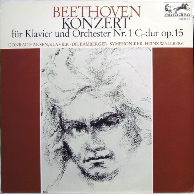 Eurodisc S 70 297 KK - Ludwig van Beethoven, Conrad Hansen, Bamb