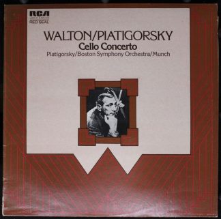 RCA Red Seal LSB 4101 - Sir William Walton, Ernest Bloch, Gregor