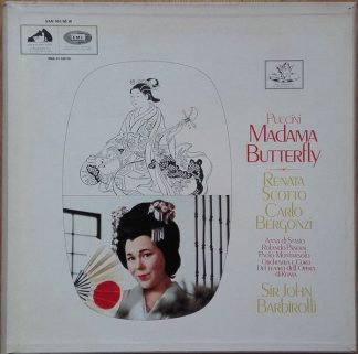 Angel Records SAN 184/86 W - Giacomo Puccini, Renata Scotto, Car