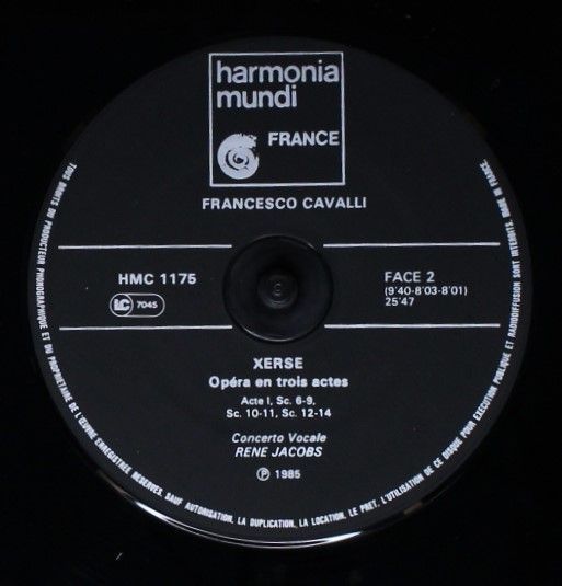 Harmonia Mundi HMC 1175.78 - Francesco Cavalli, René Jacobs, Con - Image 10