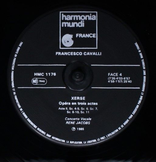 Harmonia Mundi HMC 1175.78 - Francesco Cavalli, René Jacobs, Con - Image 12