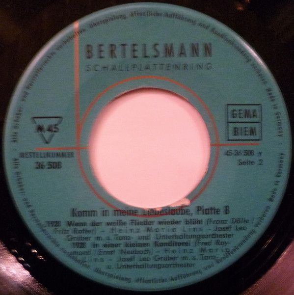 Bertelsmann Schallplattenring 36 508 - Various - Die Schönsten S - Image 4