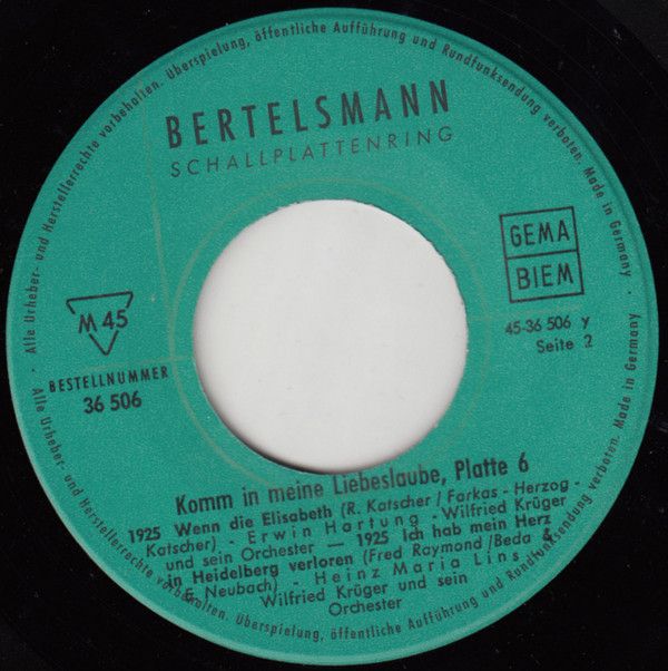 Bertelsmann Schallplattenring 36 506 - Various - Die Schönsten S - Image 4