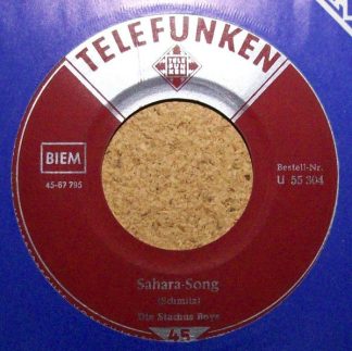 Telefunken U 55 304 - Die Stachus Boys - Sahara-Song