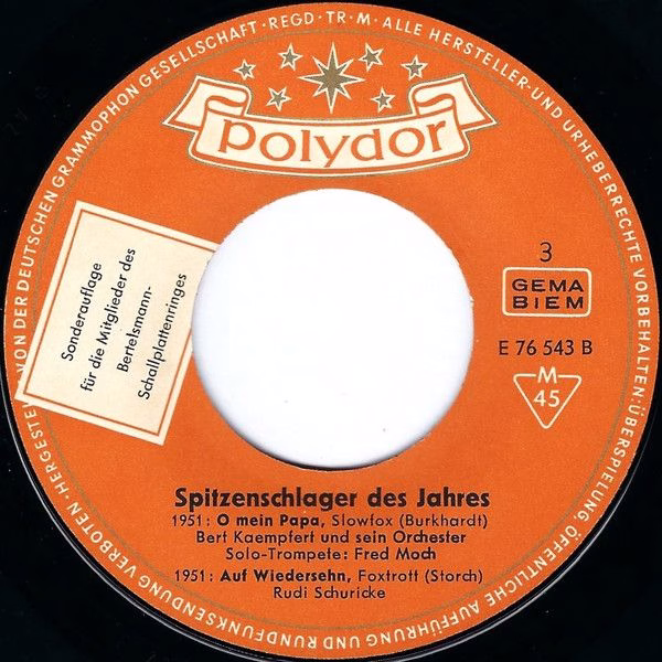 Polydor E 76 543 - Various - Die Schönsten Schlager Der Letzten - Image 4