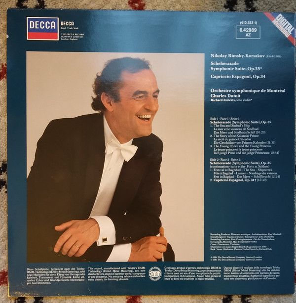 DECCA 6.42989 - Nikolai Rimsky-Korsakov, Charles Dutoit, Orchest - Image 2