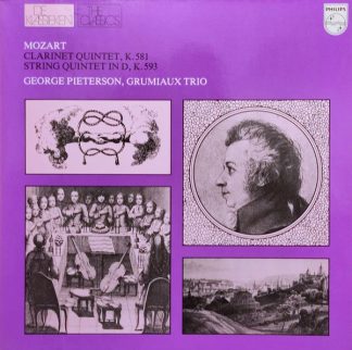 Philips 6542 506 - Wolfgang Amadeus Mozart, George Pieterson, Gr