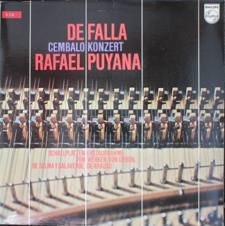 Philips 6505 001 - Manuel De Falla, Rafael Puyana - Harpsichord