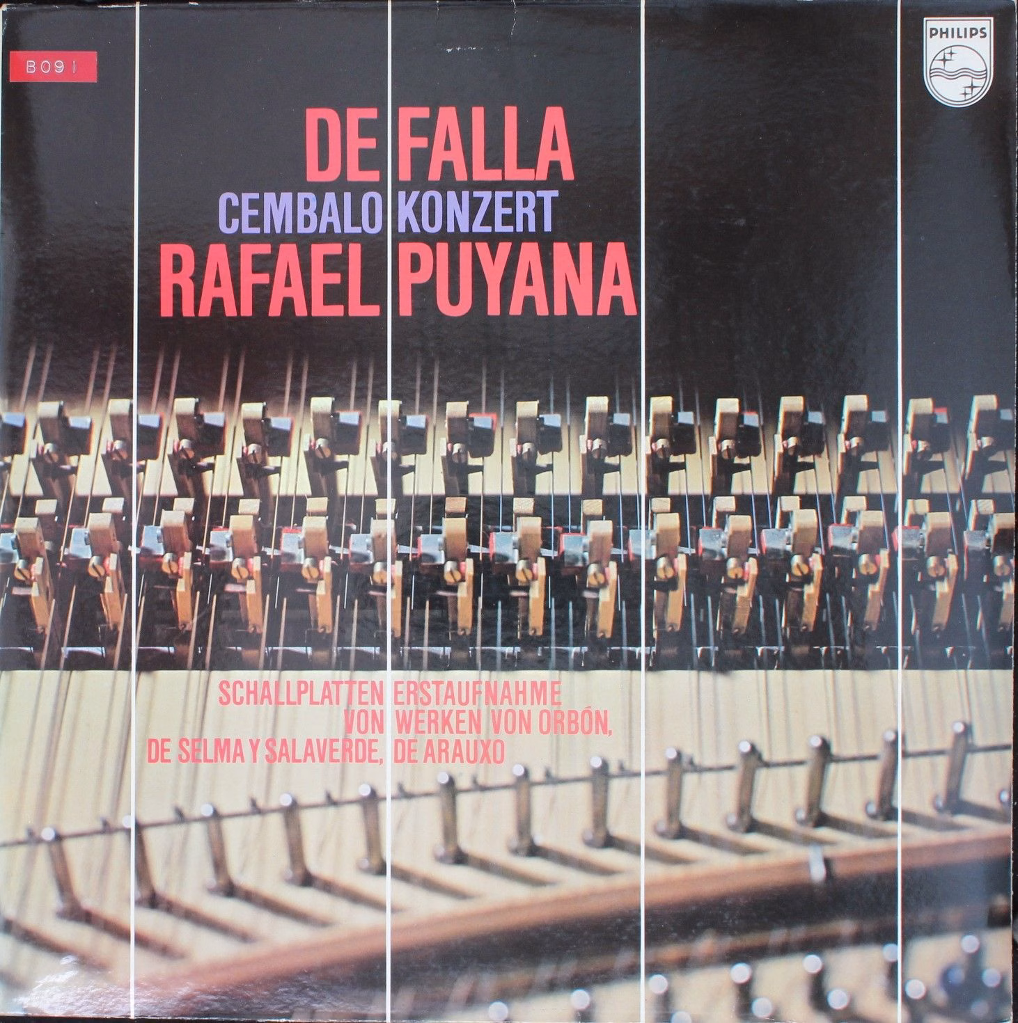 Philips 6505 001 - Manuel De Falla, Rafael Puyana - Harpsichord