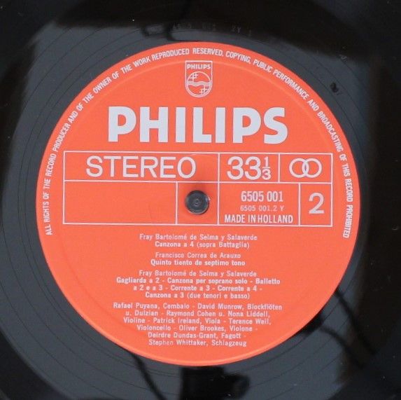 Philips 6505 001 - Manuel De Falla, Rafael Puyana - Harpsichord - Image 4