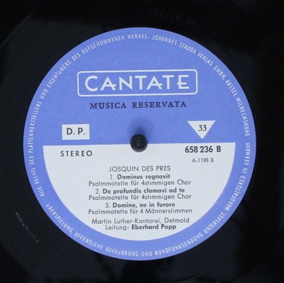 Cantate 658 236 - Roland de Lassus, Ludwig Senfl, Josquin Des Pr - Image 4