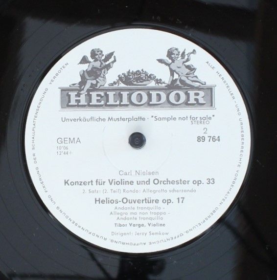HELIODOR 89 764 - Carl Nielsen, Tibor Varga, Det Kongelige Kapel - Image 4