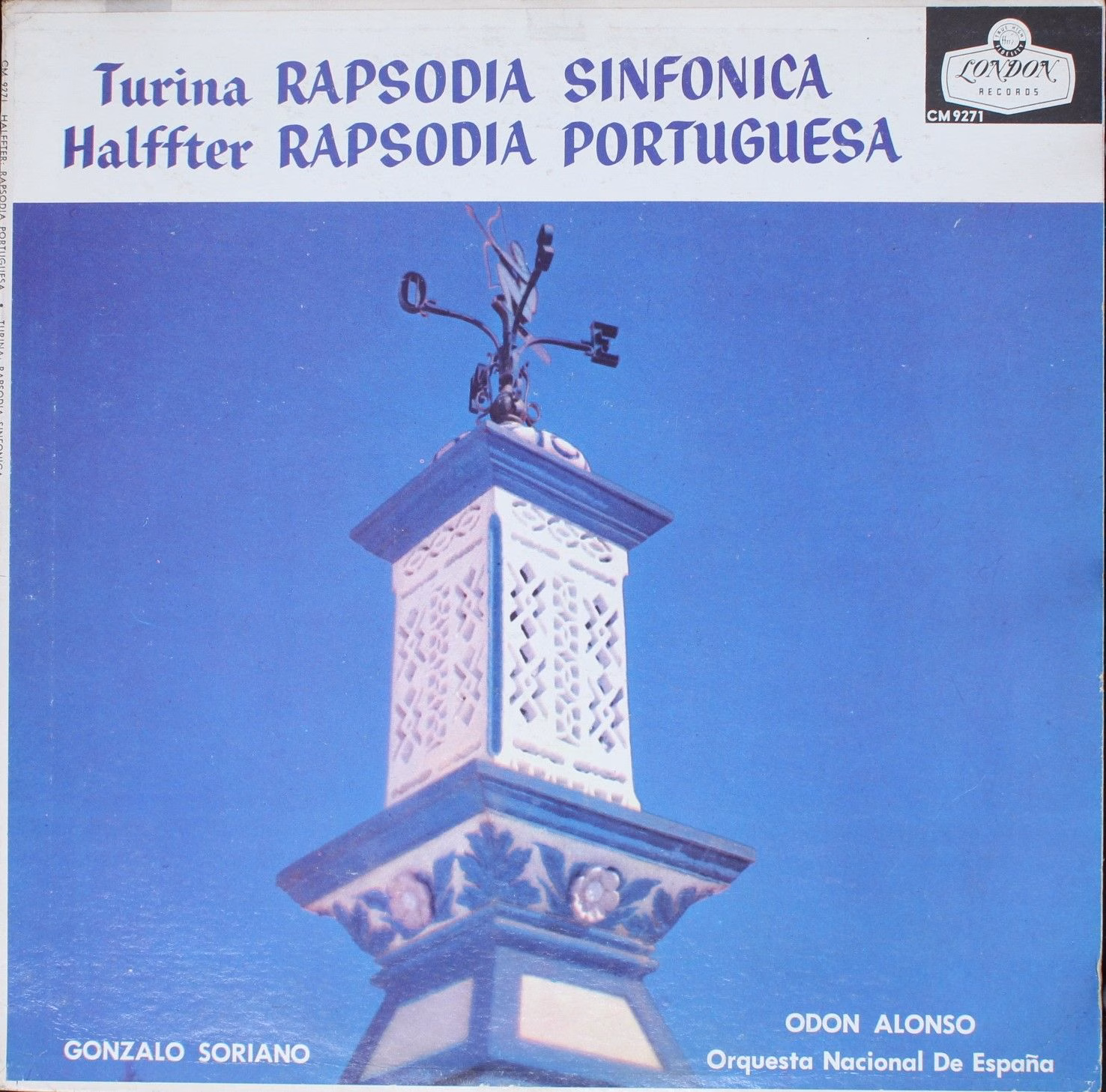London Records CM9271 - Gonzalo Soriano, Odón Alonso, Orquesta N