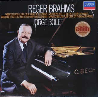 DECCA 6.42644 - Max Reger, Johannes Brahms, Jorge Bolet - Variat