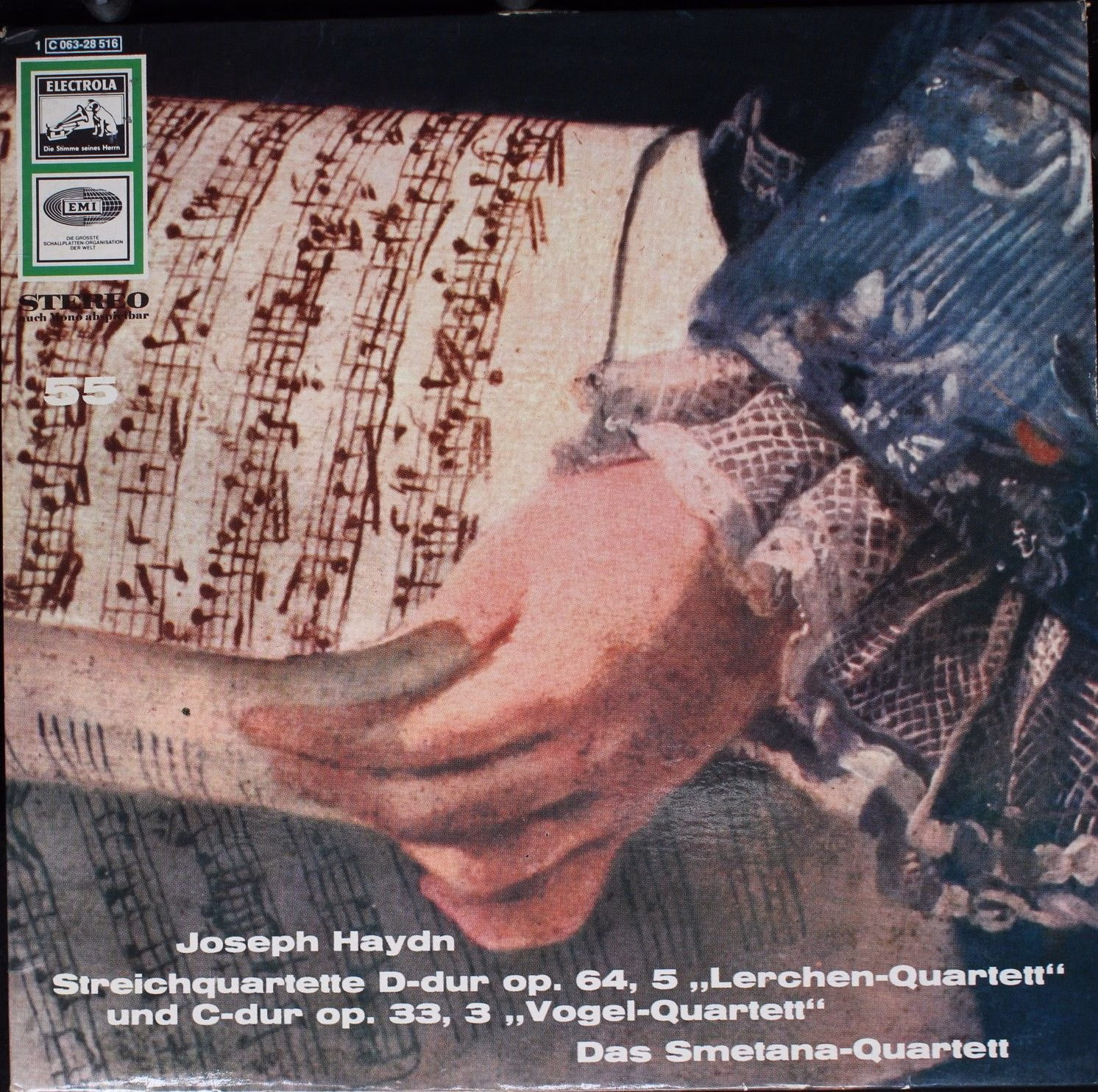 Electrola 1C 063-28 516 - Joseph Haydn, Smetana Quartet - Streic