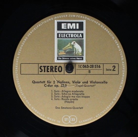 Electrola 1C 063-28 516 - Joseph Haydn, Smetana Quartet - Streic - Image 4